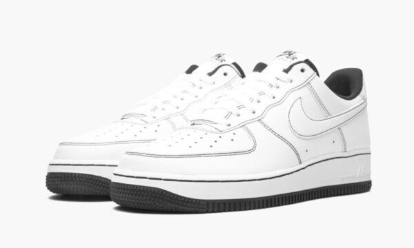 Air Force 1 Low ’07 “Contrast Stitching – White / Black” - Image 3