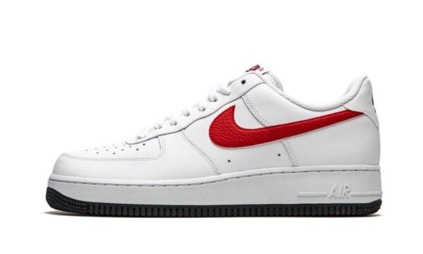 Air Force 1 ’07 “Mismatched Swooshes – White / Red / Blue”