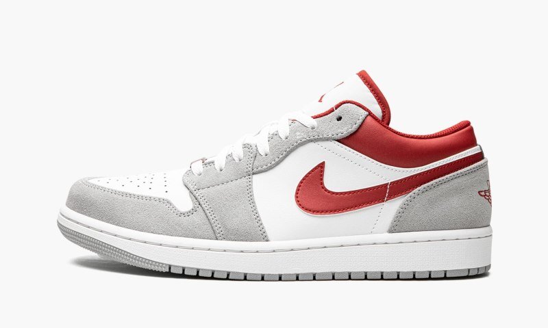 AIR JORDAN 1 LOW SE “White / Grey / Red” - Image 2