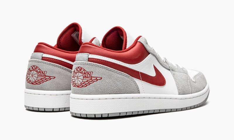 AIR JORDAN 1 LOW SE “White / Grey / Red” - Image 4
