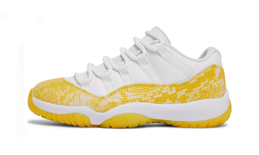 Wmns Air Jordan 11 Low ‘Yellow Snakeskin’