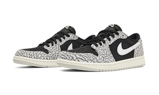 Air Jordan 1 Retro Low OG ‘Black Cement’ - Image 2