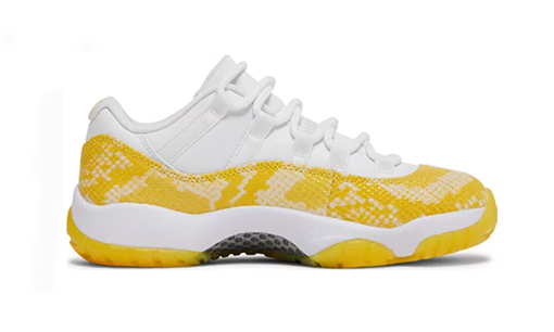 Wmns Air Jordan 11 Low ‘Yellow Snakeskin’ - Image 3