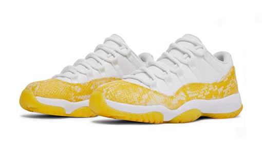 Wmns Air Jordan 11 Low ‘Yellow Snakeskin’ - Image 2