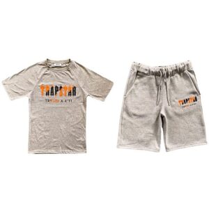 TS – SHORT SET ORANGE GRAY