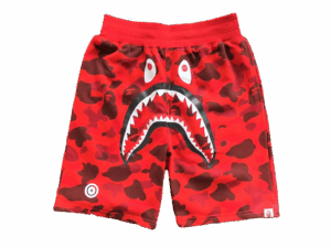 BAPE – SHORTS RED