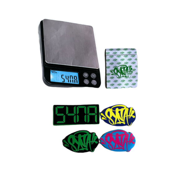 SYNA WORLD LOGO T-SHIRT – SHORT SET – SAGE/KHAKI - Image 4