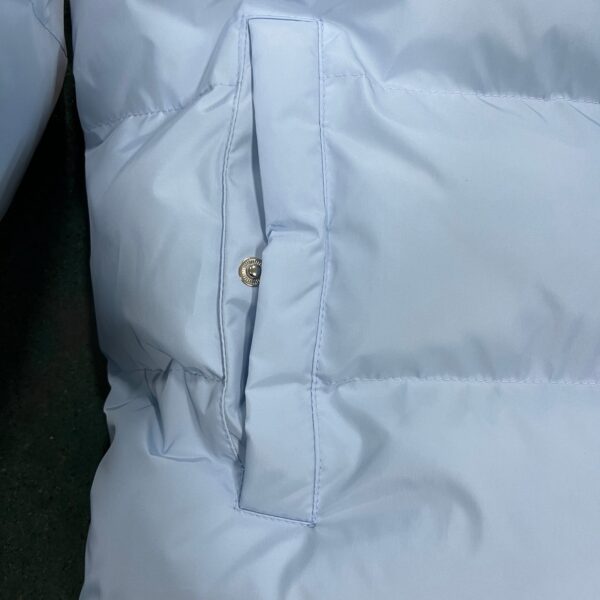 TS – HOOD PUFFER JACKET ICE BLUE - Image 13