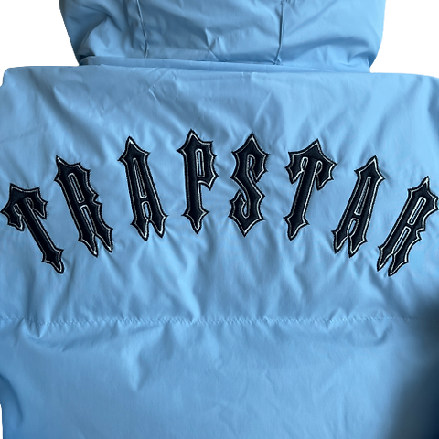 TS – WOMAN IROGANGATE DETACHABLE HOODED PUFFER – ICE BLUE - Image 4