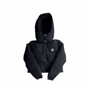 TS – WOMAN IROGANGATE DETACHABLE HOODED PUFFER – BLACK