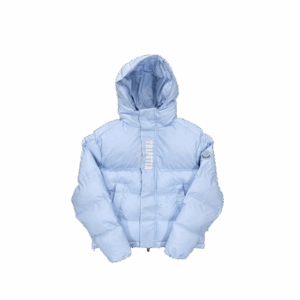 TS – JACKET HOODED PUFFER 2.0 – ICE BLUE