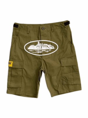 CRTZ – SHORTS GREEN & WHITE
