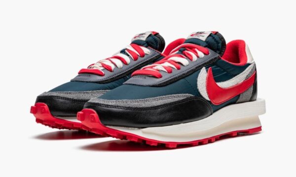 LDWaffle “Undercover x Sacai – Midnight Spruce University Red” - Image 3