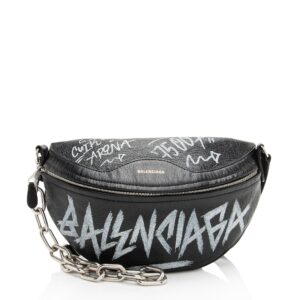 Balenciaga Agneau Graffiti Souvenir XS Belt Bag