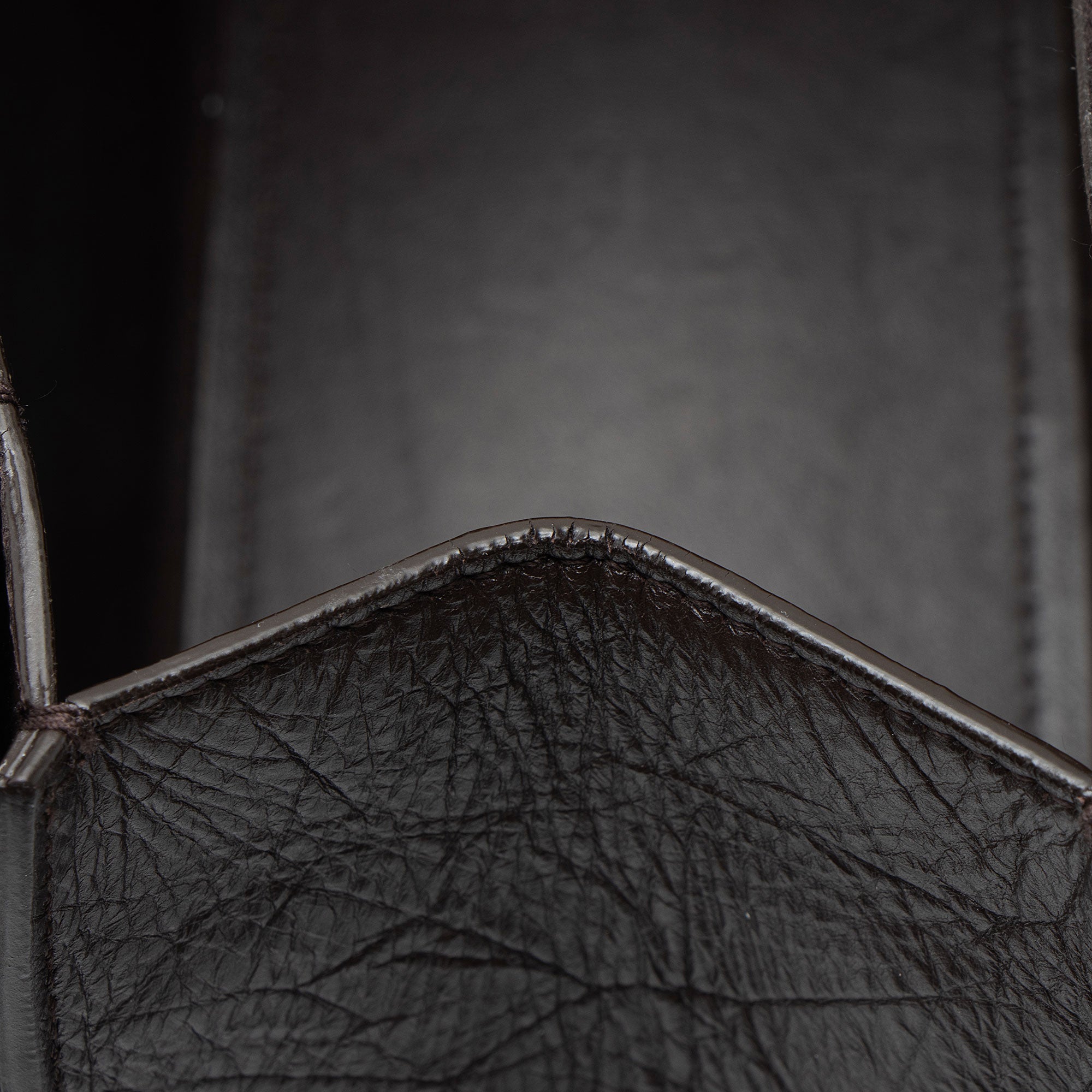 Balenciaga Calfskin Crush Medium Shoulder Bag - Image 10