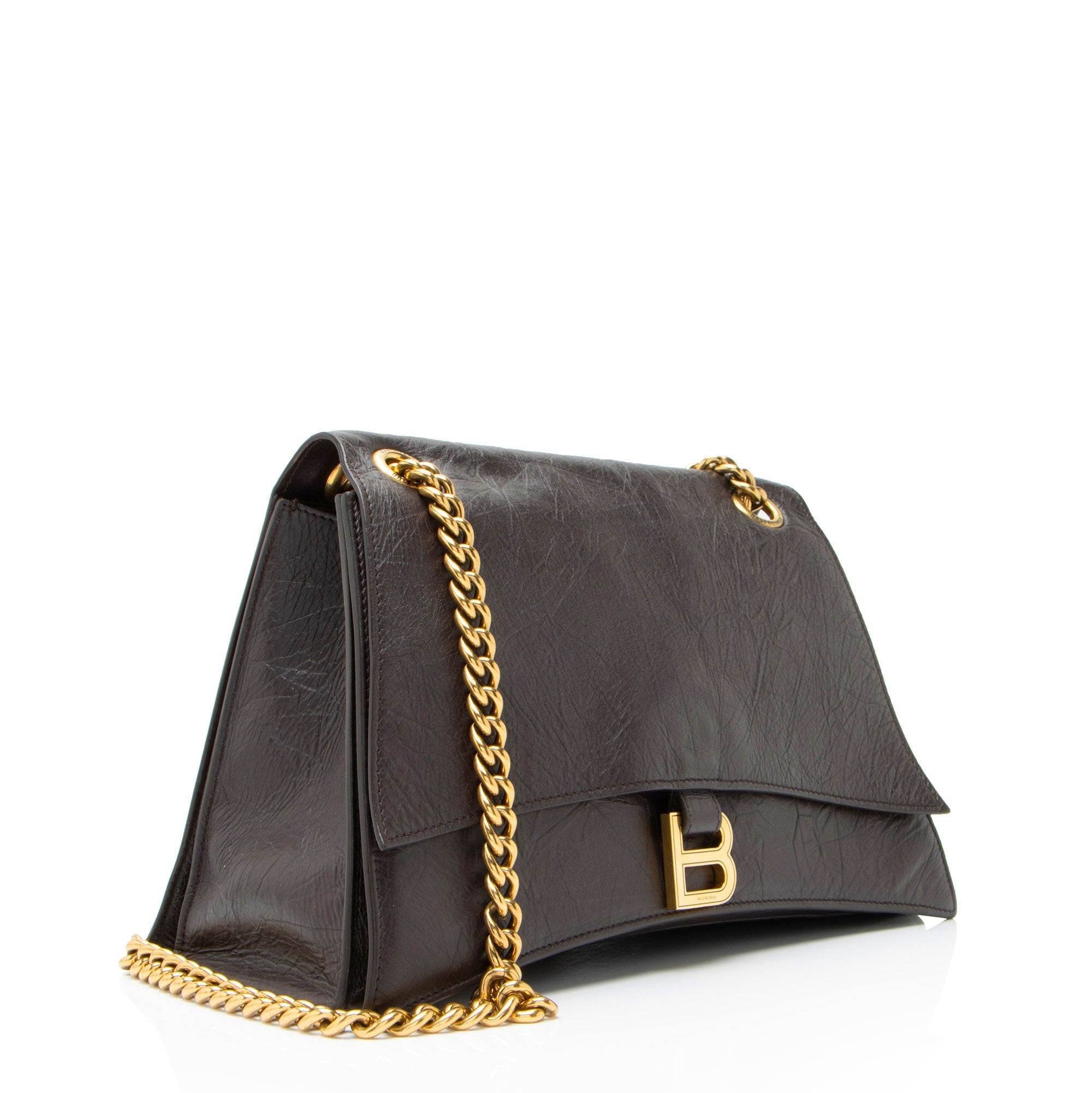 Balenciaga Calfskin Crush Medium Shoulder Bag - Image 2