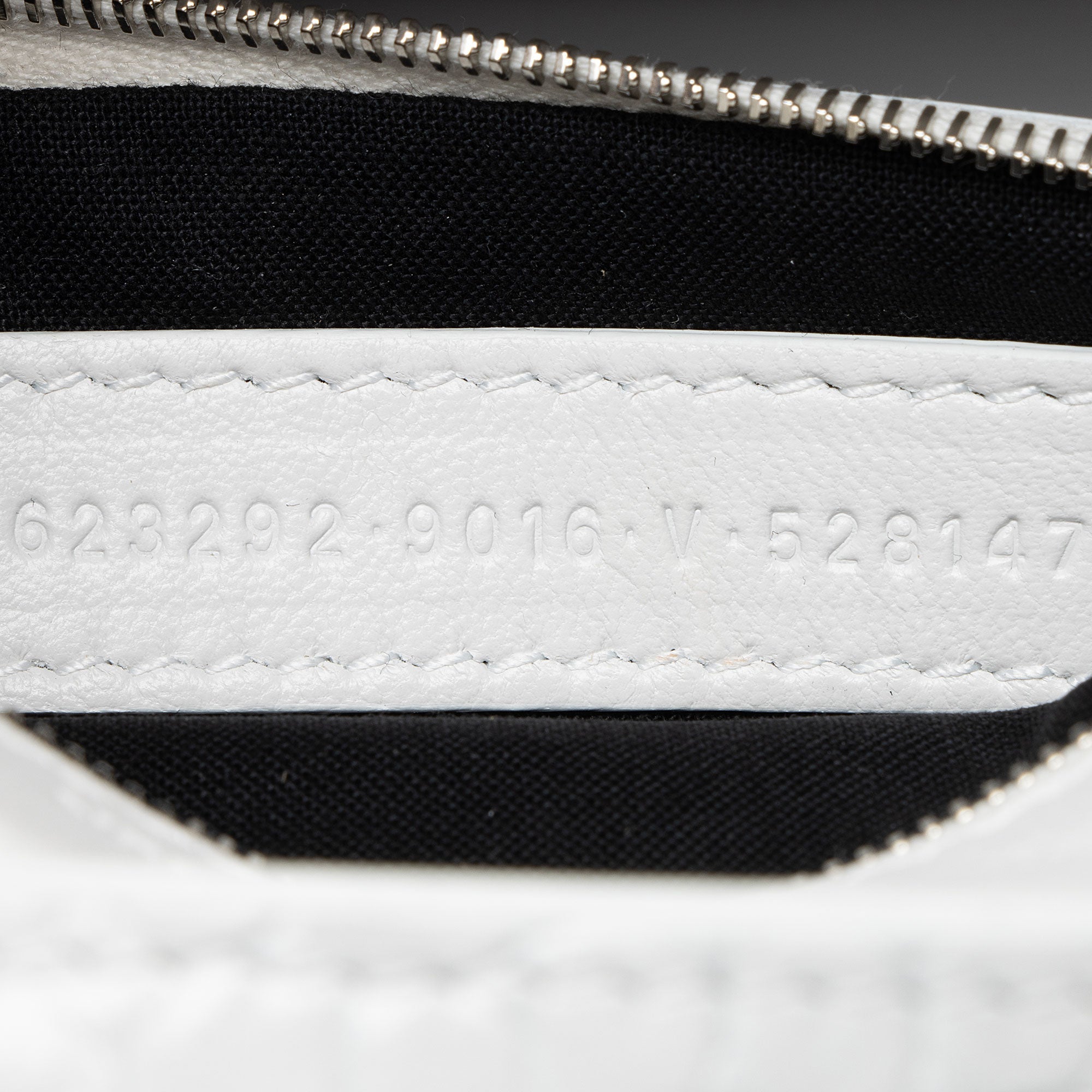 Balenciaga Croc Embossed Calfskin Lock Medium Shoulder Bag - Image 6