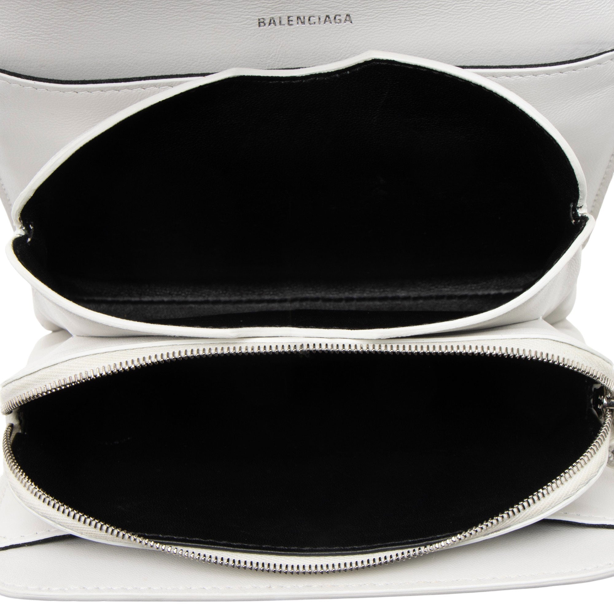 Balenciaga Croc Embossed Leather Small B Bag - Image 7