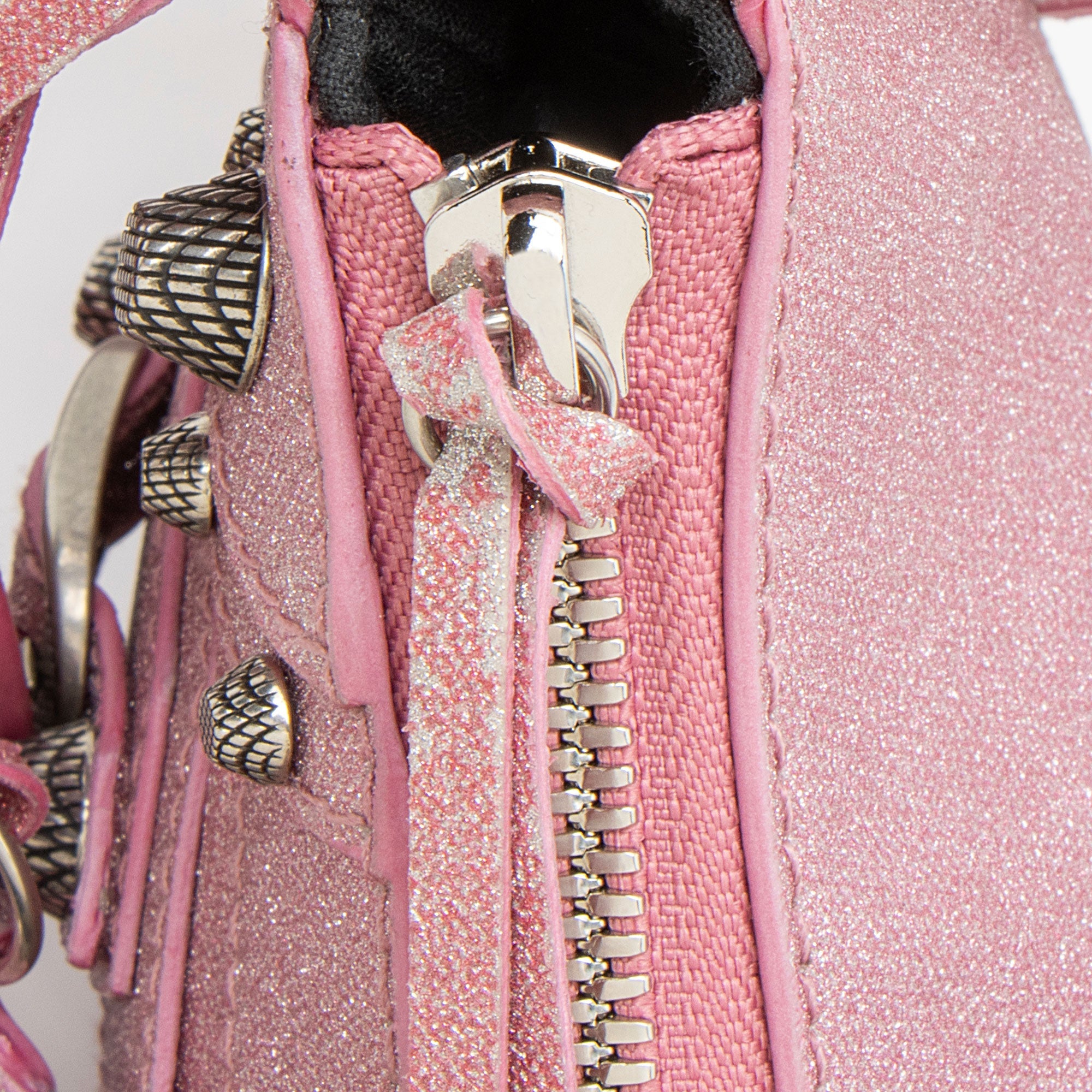 Balenciaga Glitter Fabric Le Cagole XS Shoulder Bag - Image 9