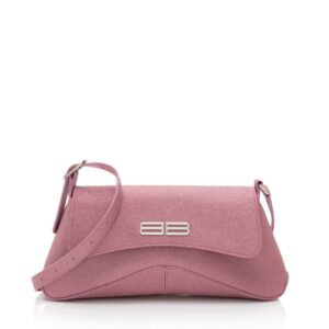 Balenciaga Glitter Fabric XX Flap Shoulder Bag