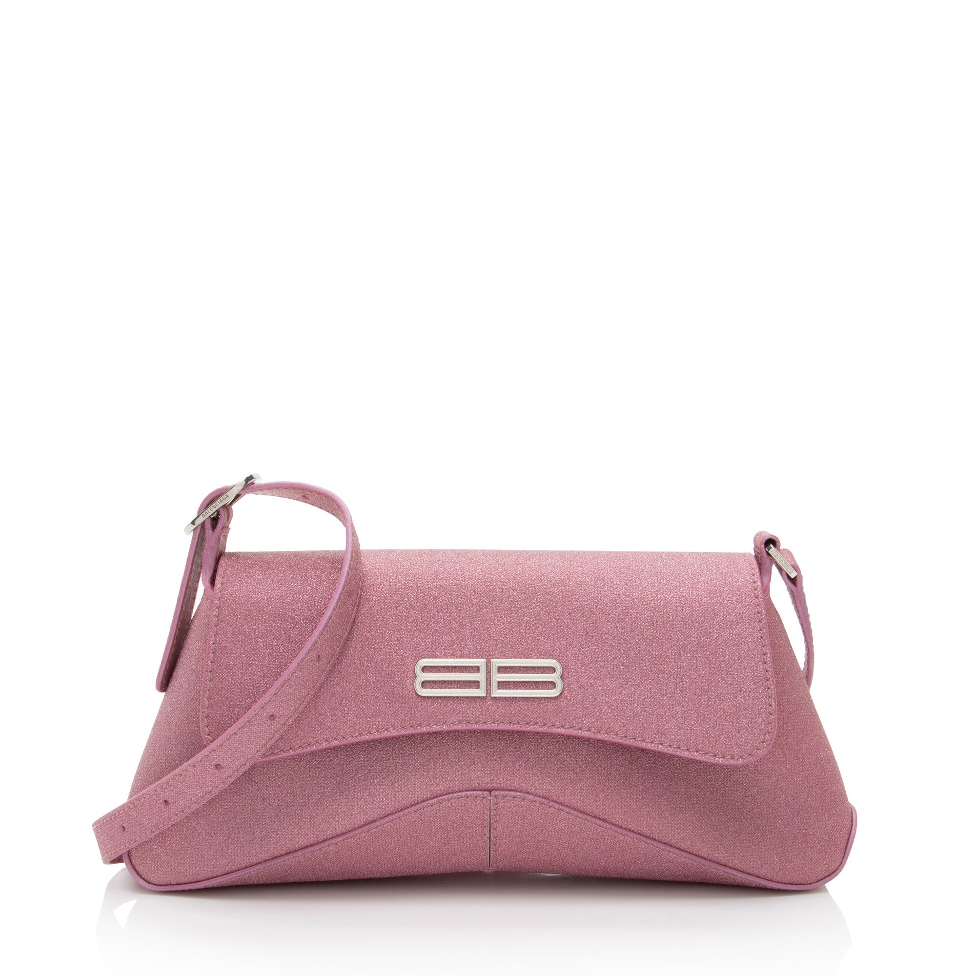 Balenciaga Glitter Fabric XX Flap Shoulder Bag