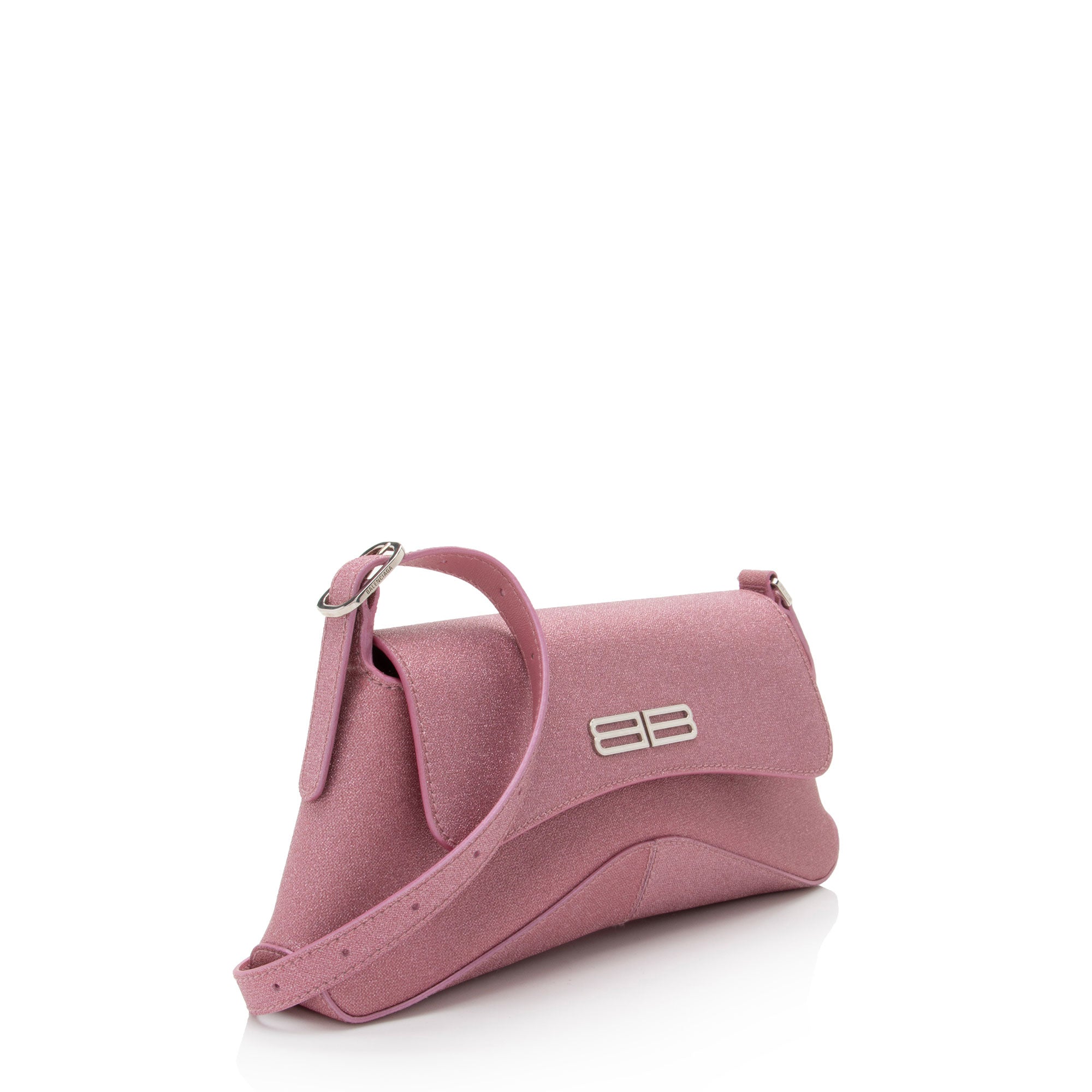Balenciaga Glitter Fabric XX Flap Shoulder Bag - Image 2
