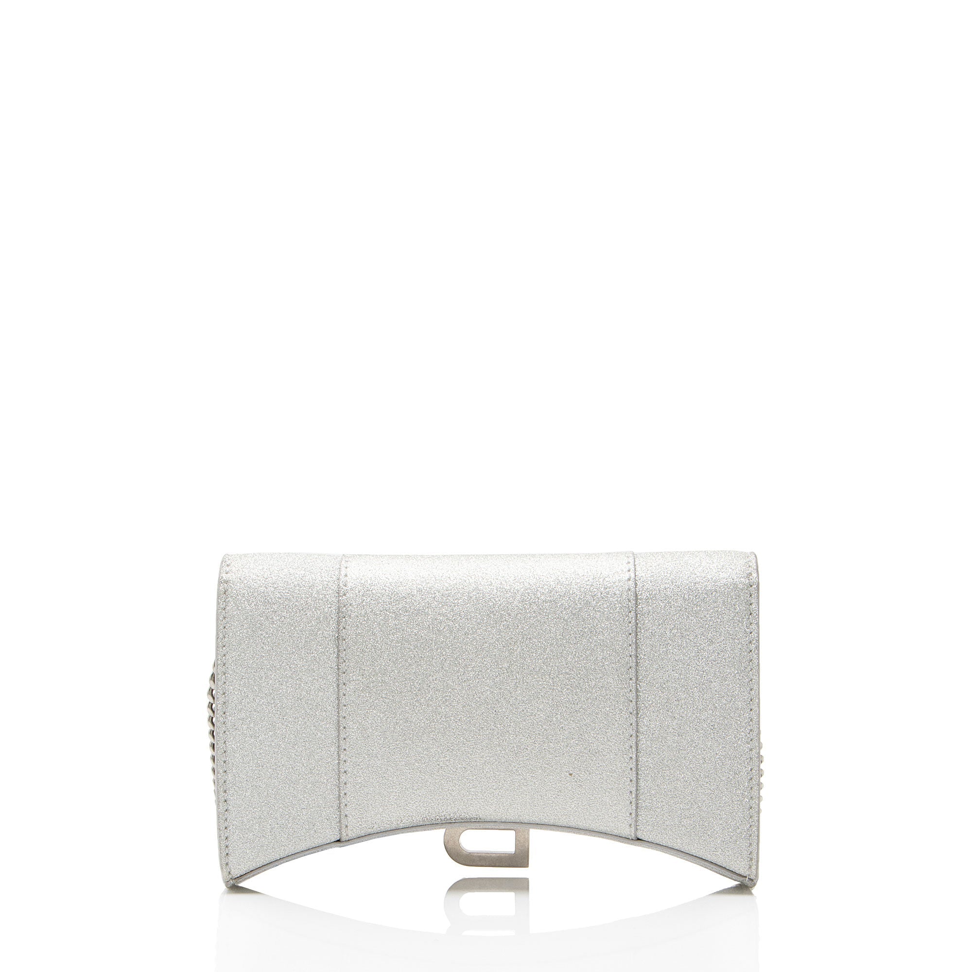Balenciaga Glitter Hourglass XS Wallet on Chain - Image 3