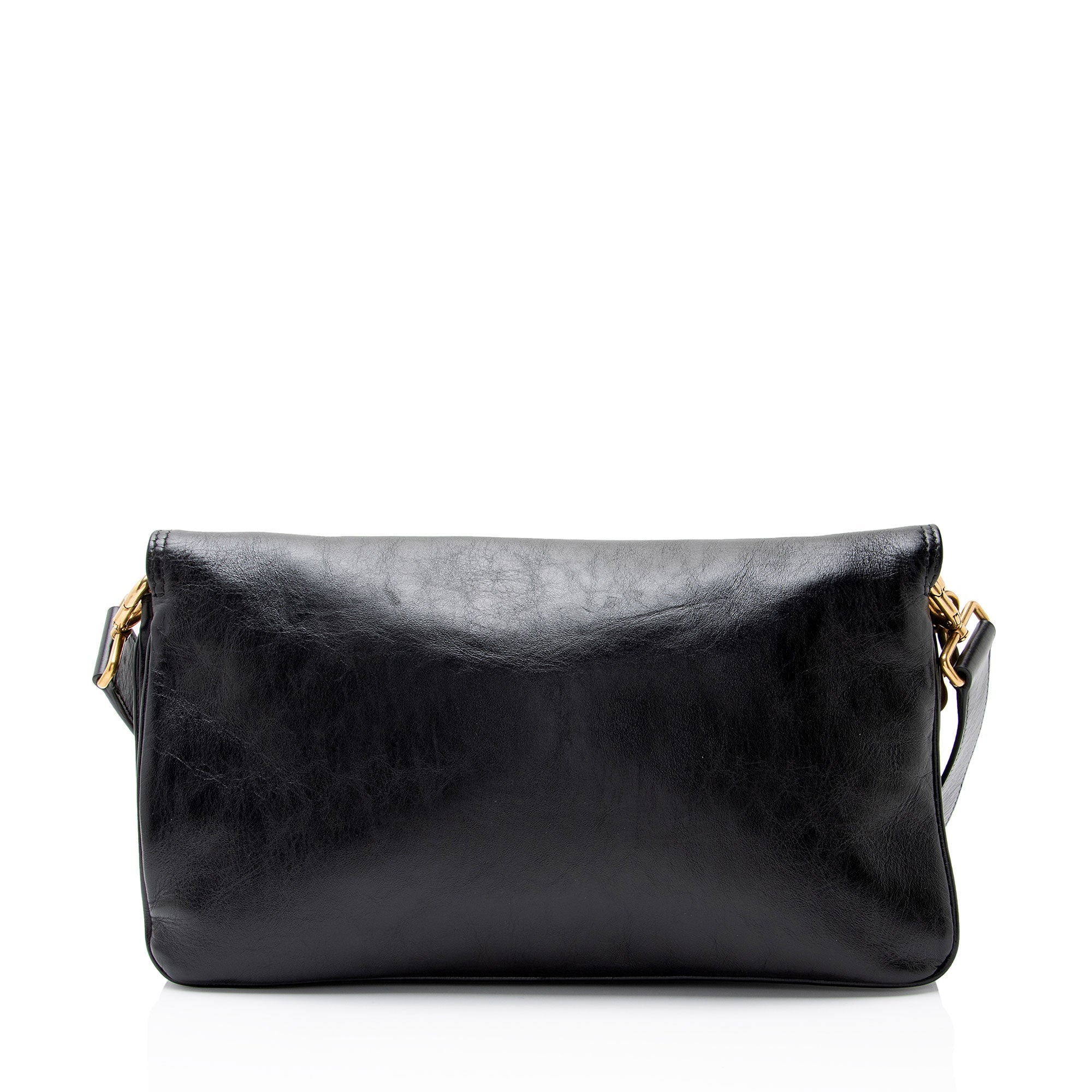 Balenciaga Leather BB Soft Medium Shoulder Bag - Image 3