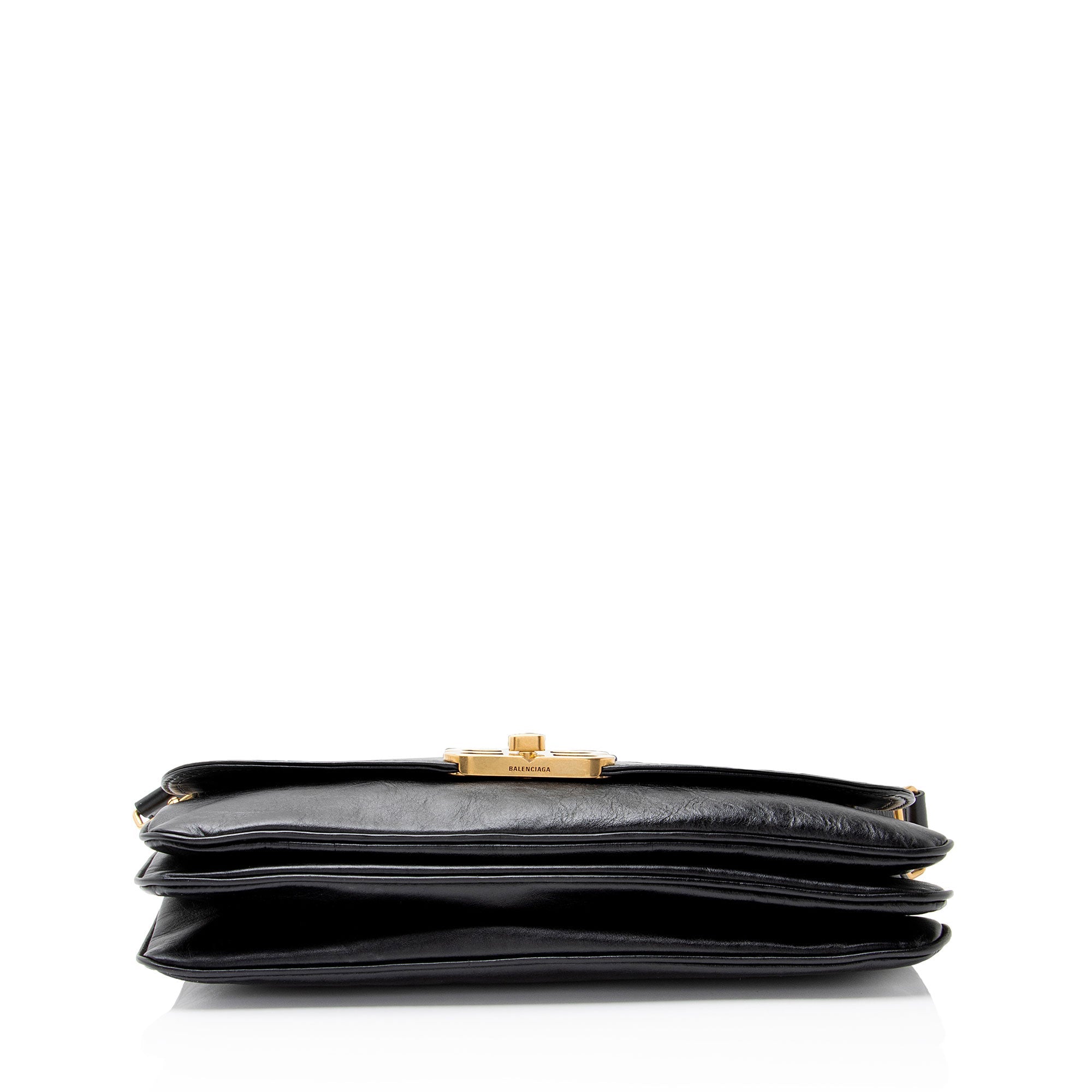 Balenciaga Leather BB Soft Medium Shoulder Bag - Image 4