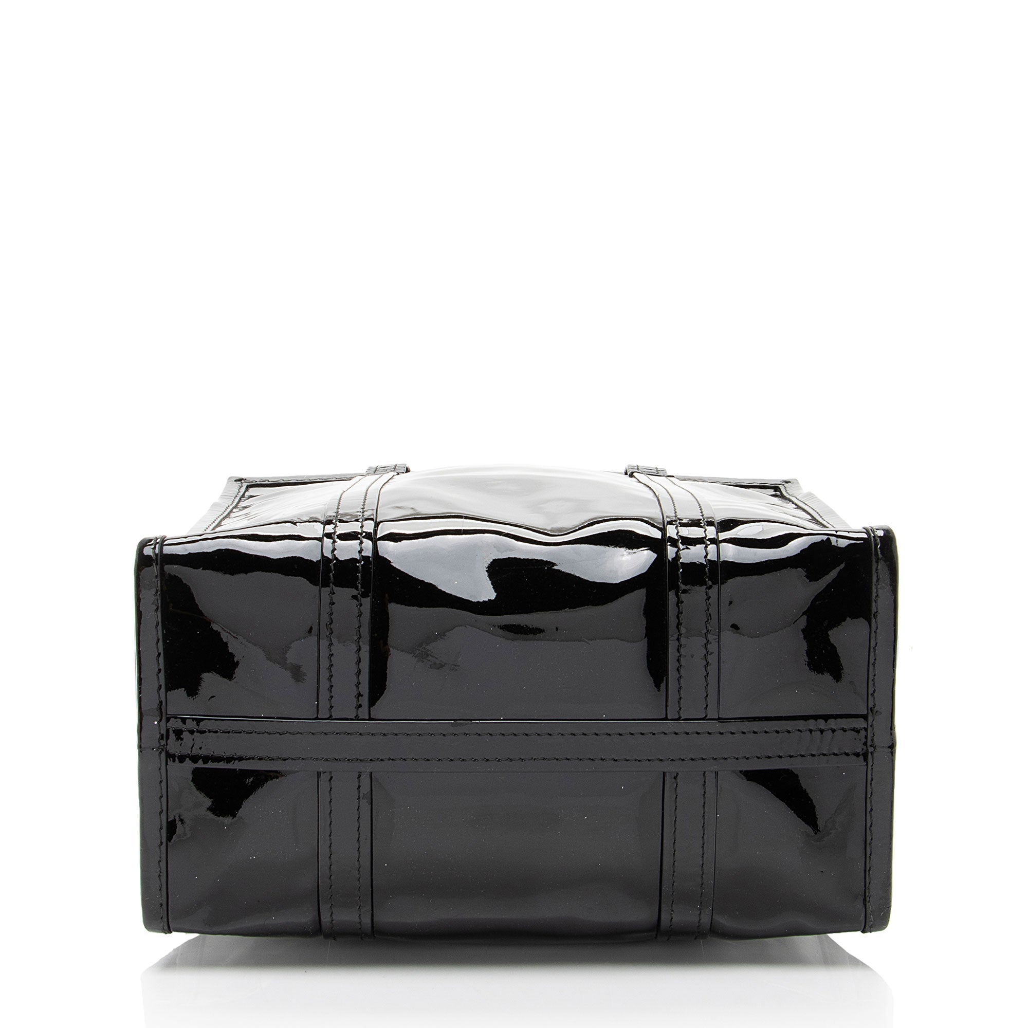 Balenciaga Patent Leather Bazar Small Shopper Tote - Image 4