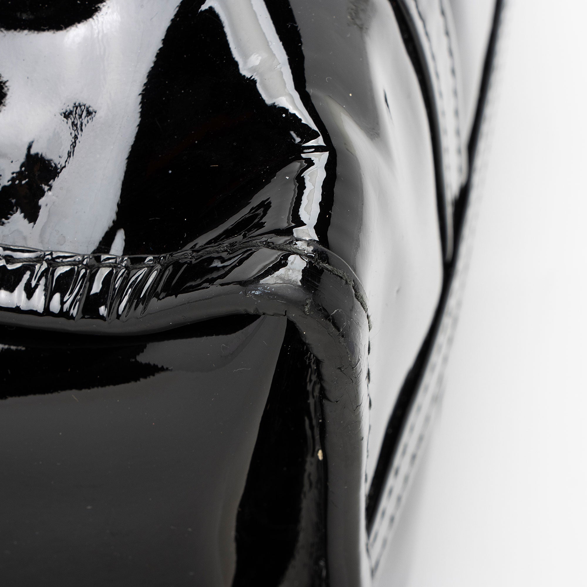 Balenciaga Patent Leather Bazar Small Shopper Tote - Image 12