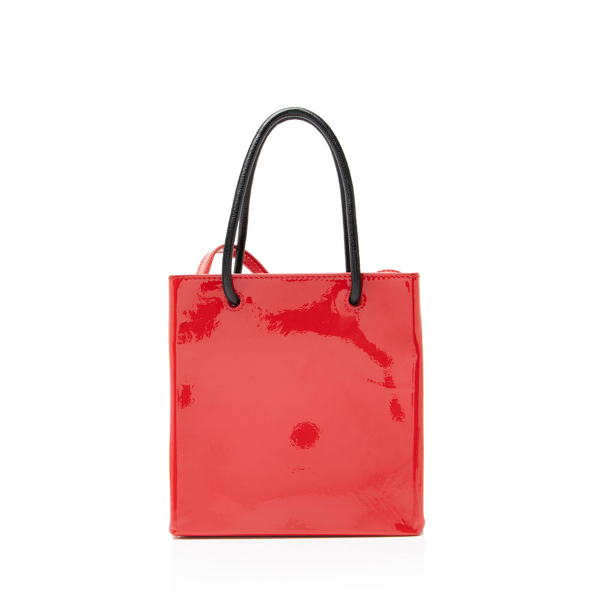 Balenciaga Patent Leather XXS Shopping Tote - Image 3