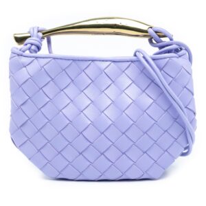 Bottega Veneta Baby Lambskin Intrecciato Sardine Bag