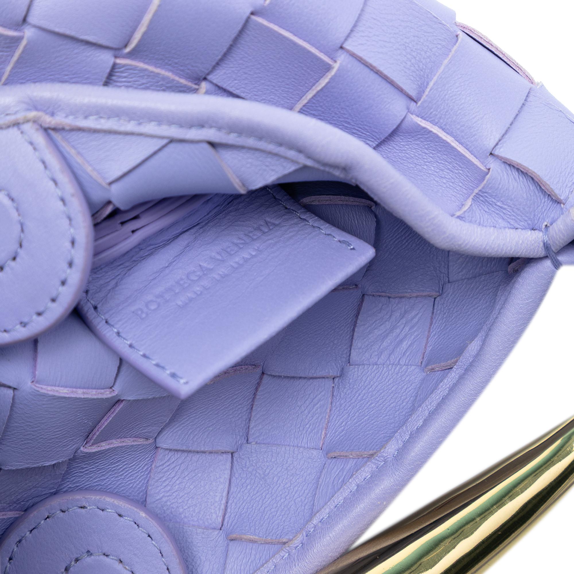 Bottega Veneta Baby Lambskin Intrecciato Sardine - Image 5