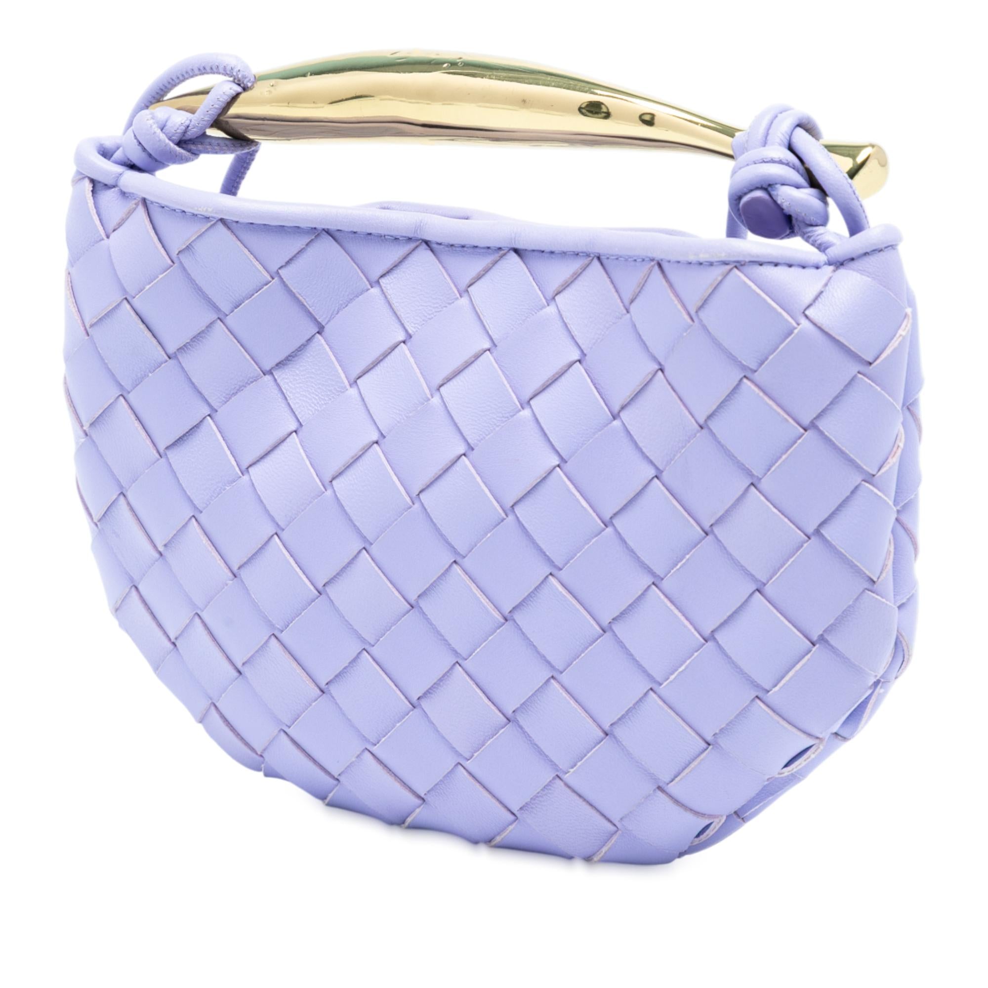 Bottega Veneta Baby Lambskin Intrecciato Sardine - Image 2