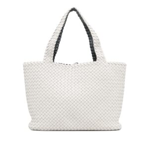Bottega Veneta Bicolor Intrecciato Tote