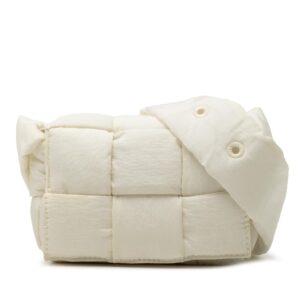 Bottega Veneta Candy Nylon Intrecciato Padded Tech Cassette Crossbody