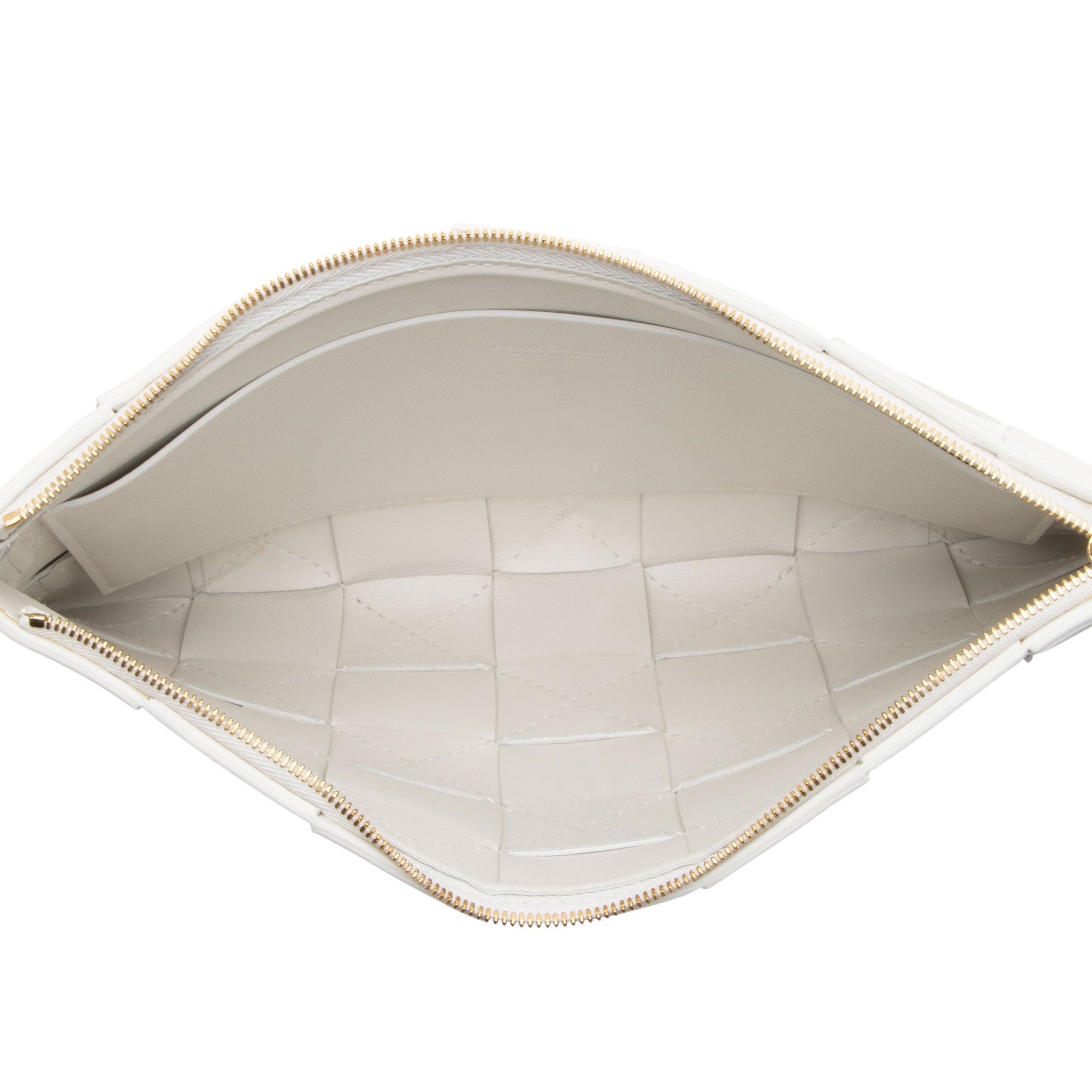 Bottega Veneta Intrecciato Nappa Cassette Medium Flat Zip Pouch - Image 5