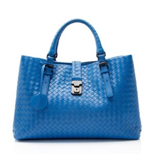 Bottega Veneta Intrecciato Nappa Roma Medium Satchel