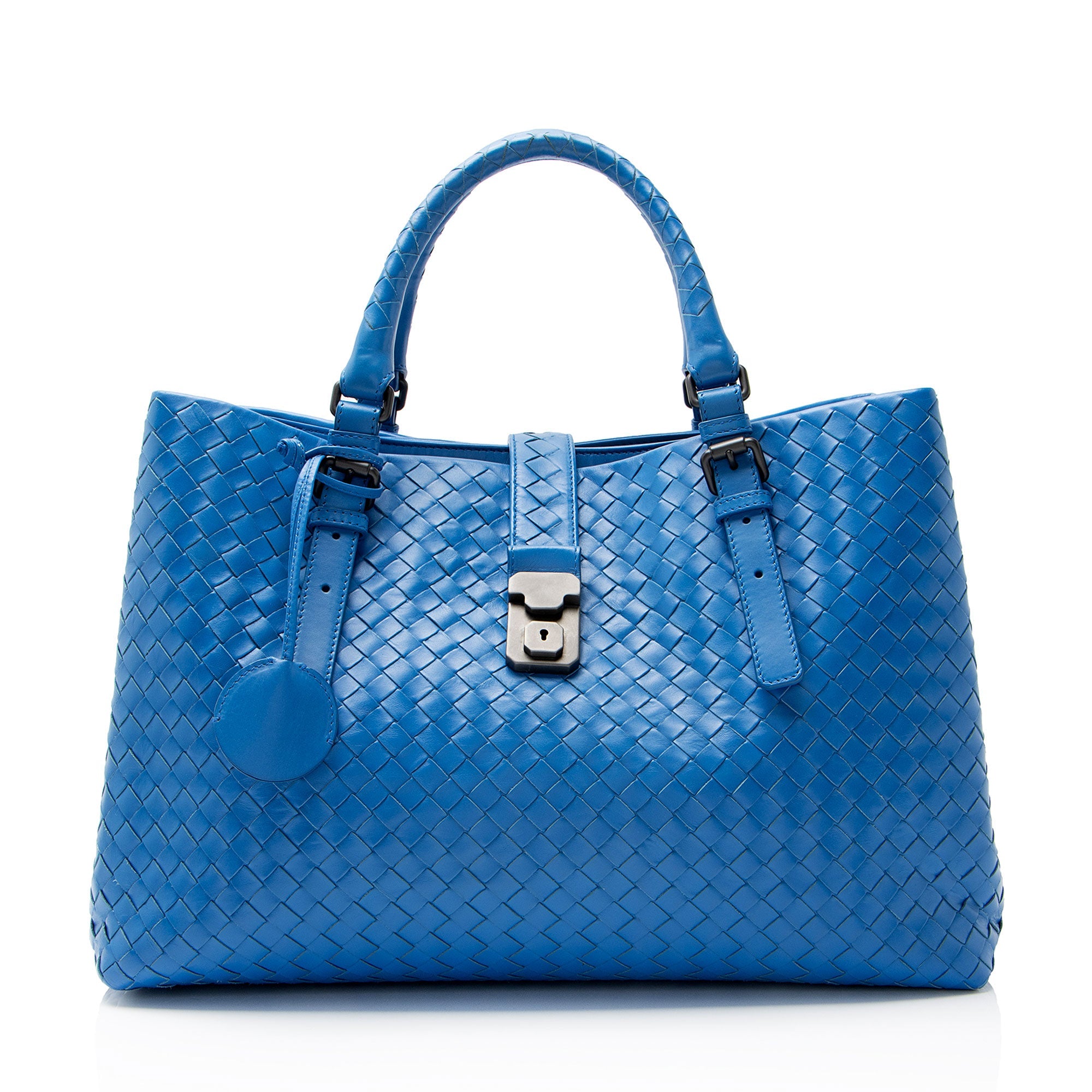 Bottega Veneta Intrecciato Nappa Roma Medium Satchel