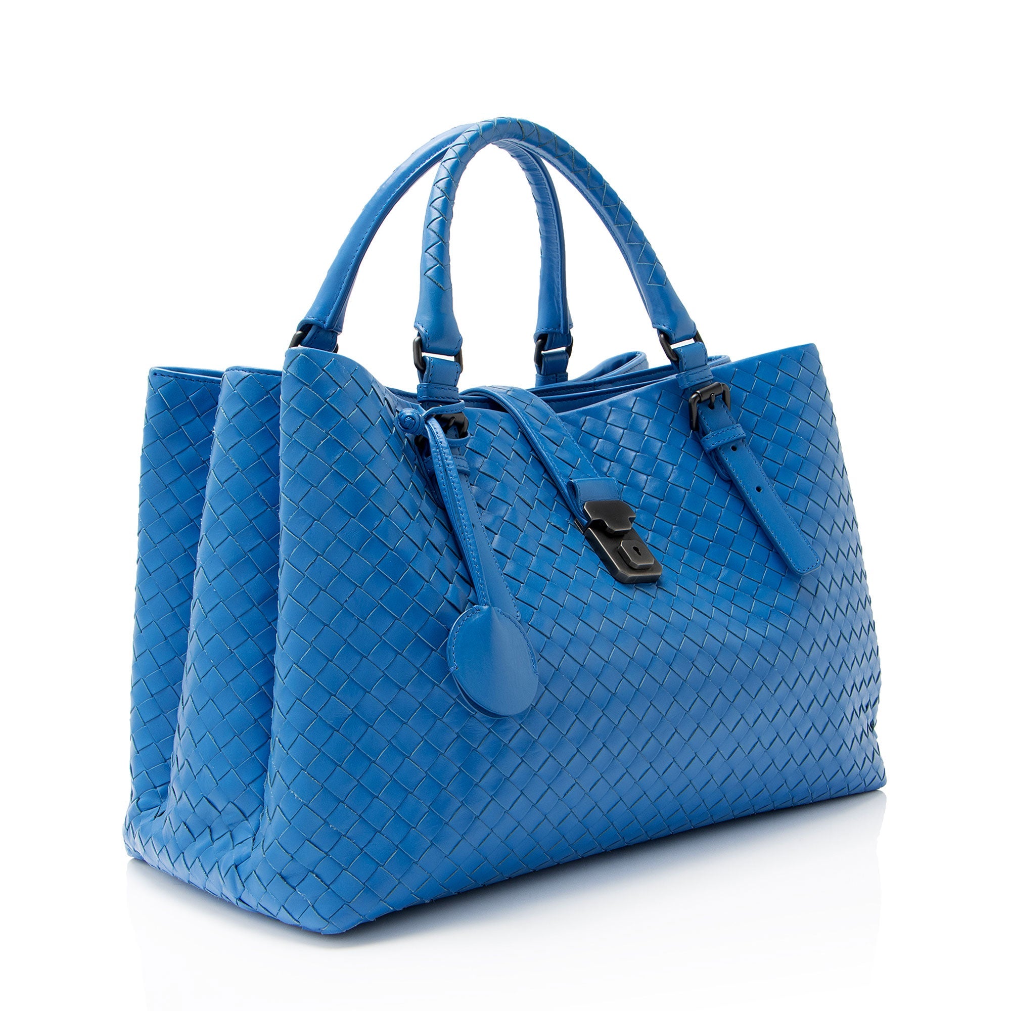 Bottega Veneta Intrecciato Nappa Roma Medium Satchel - Image 2