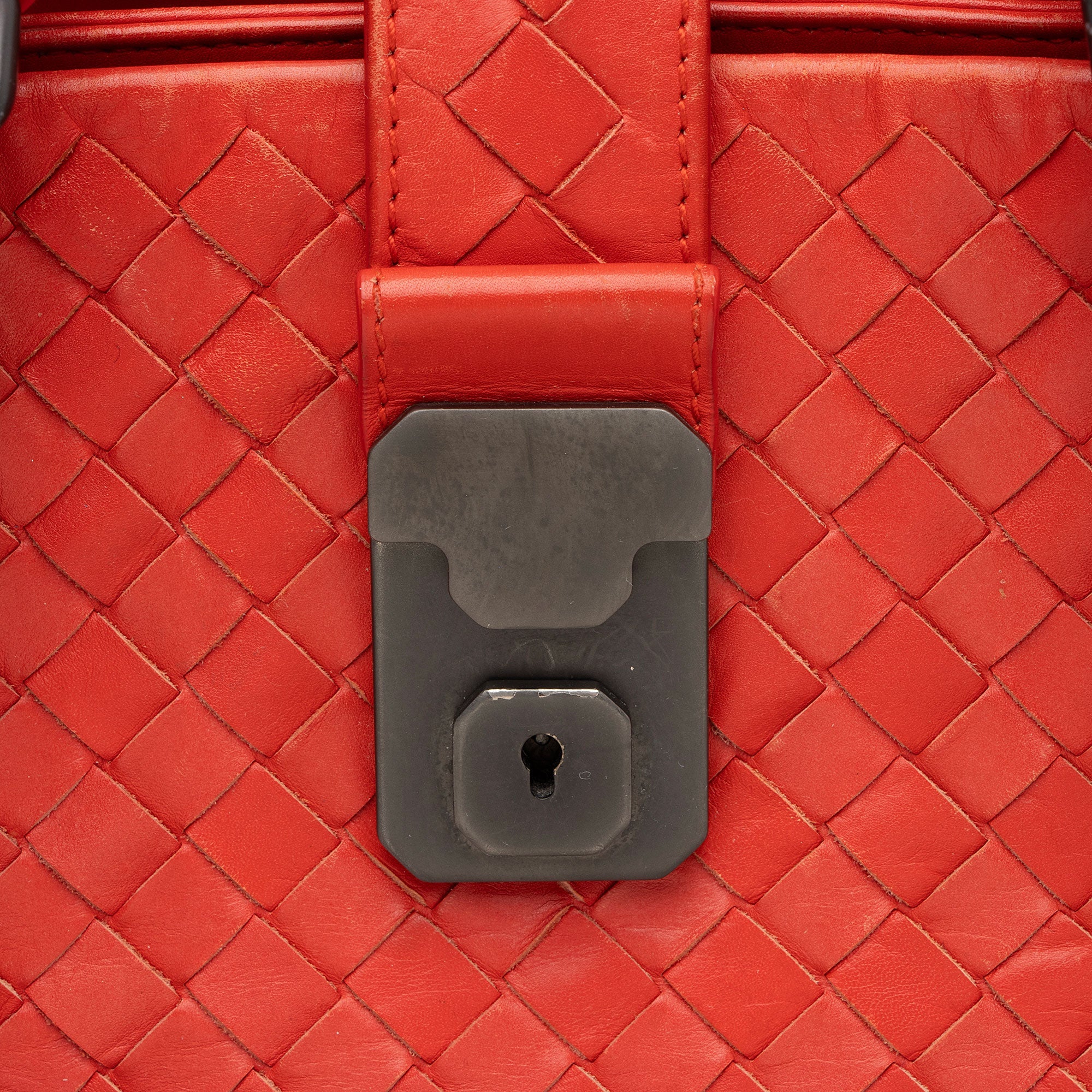 Bottega Veneta Intrecciato Nappa Roma Small Satchel - Image 8