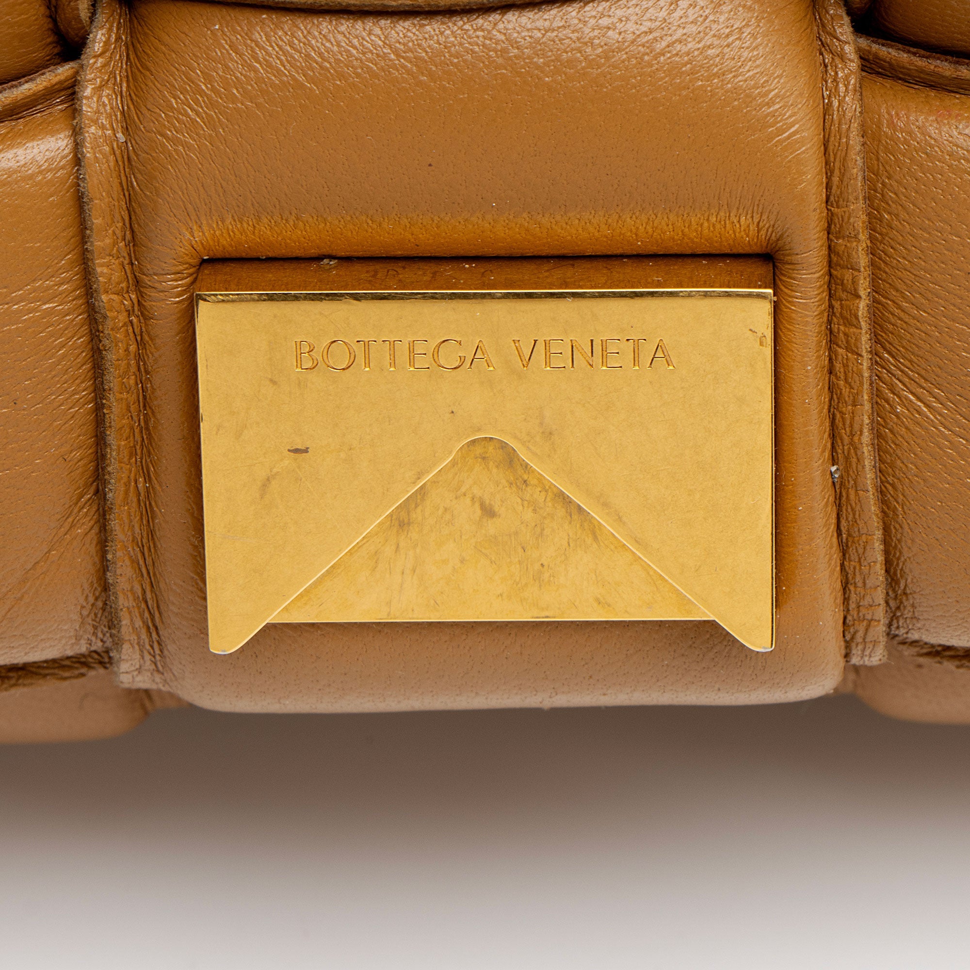Bottega Veneta Lambskin Cassette Chain Maxi Shoulder Bag - Image 8