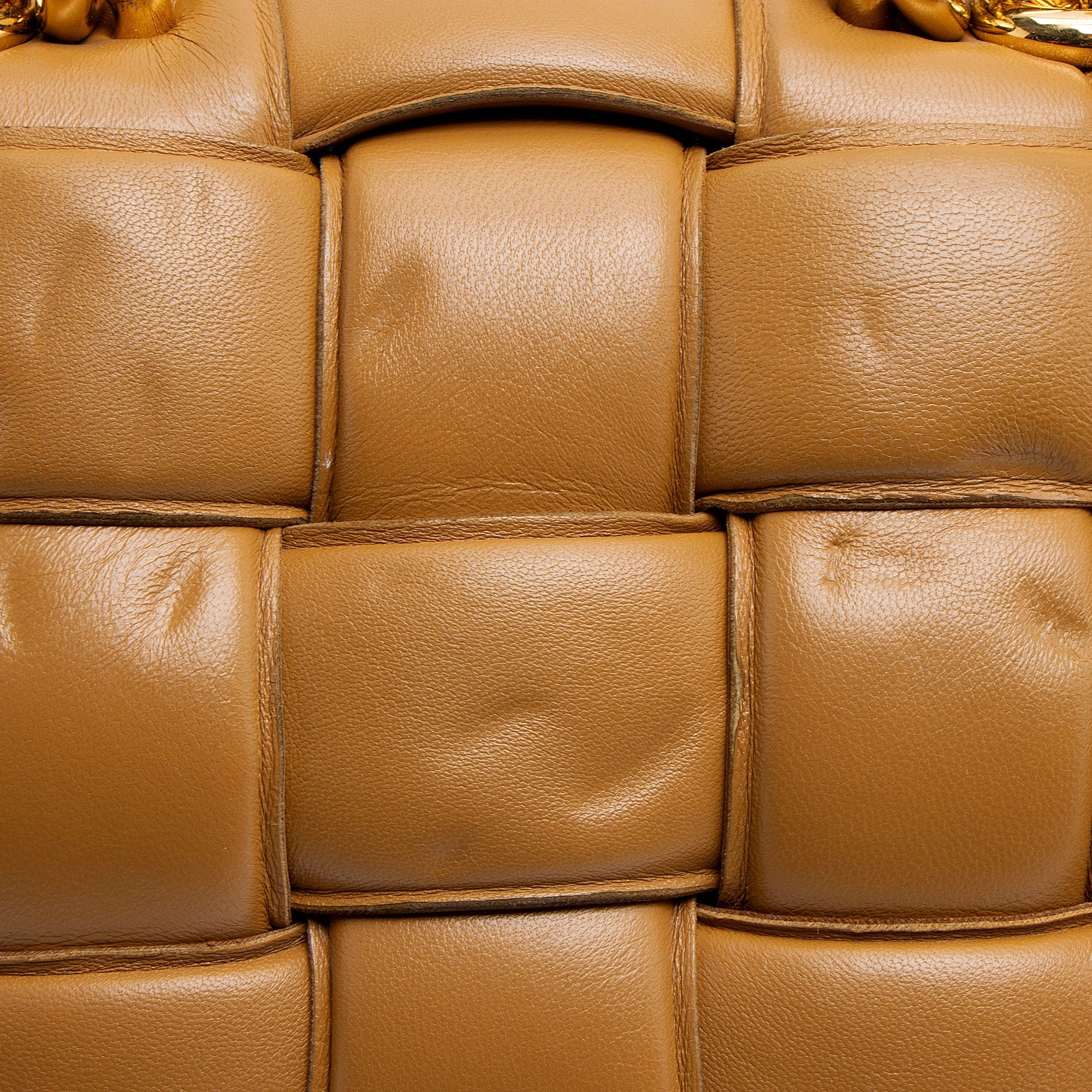 Bottega Veneta Lambskin Cassette Chain Maxi Shoulder Bag - Image 13