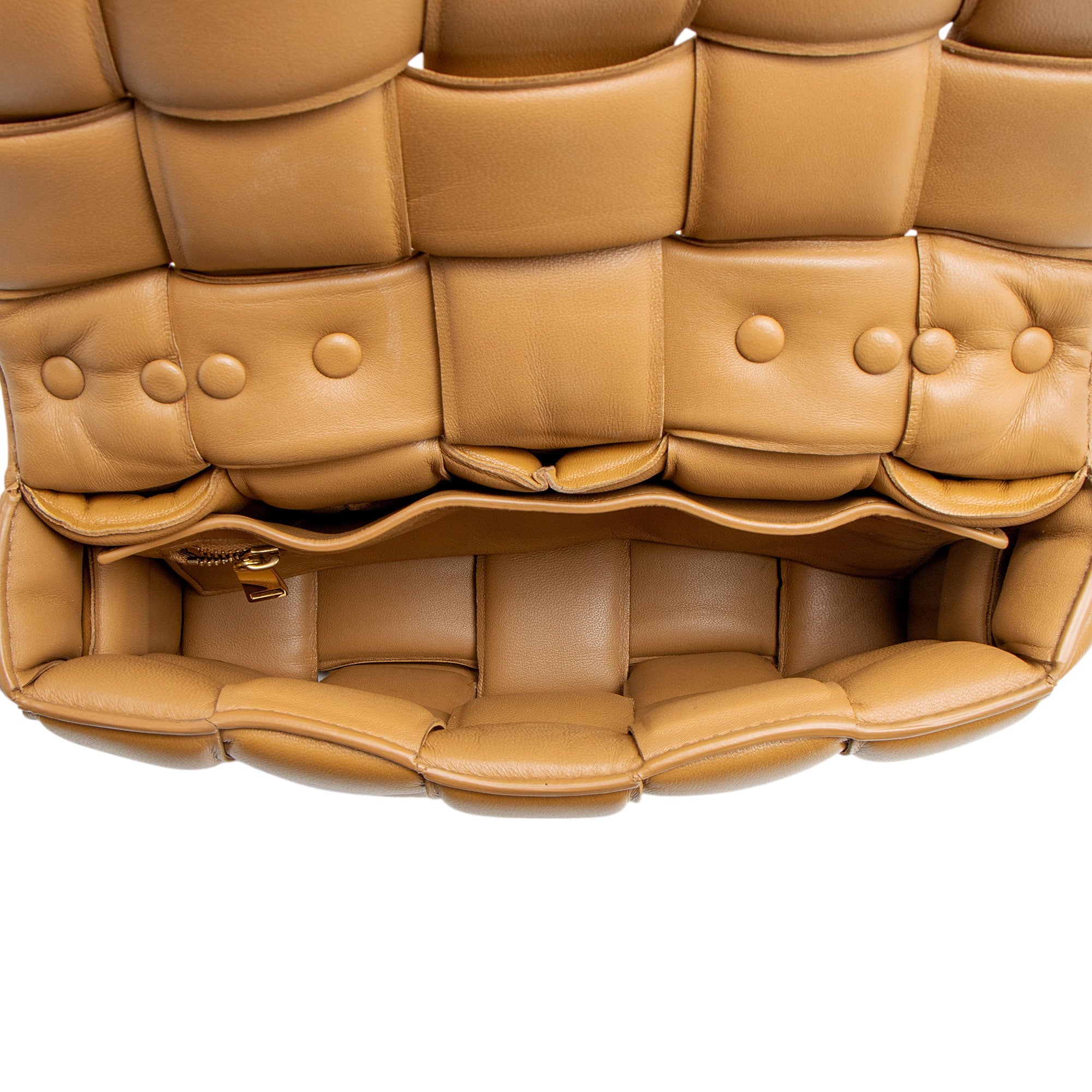Bottega Veneta Lambskin Cassette Chain Maxi Shoulder Bag - Image 6