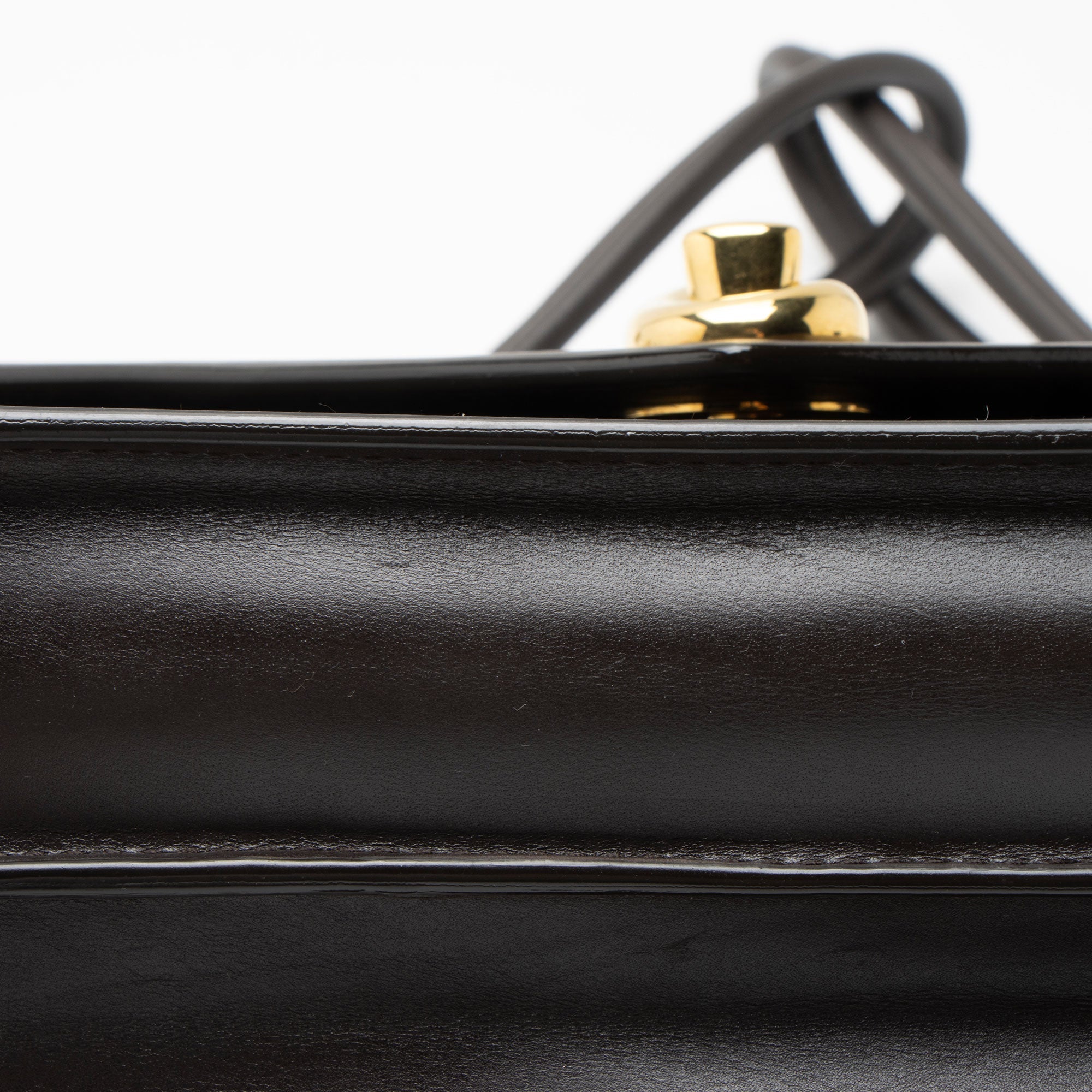 Bottega Veneta Lambskin Knot Lock Nodo Piano Top Handle - Image 14