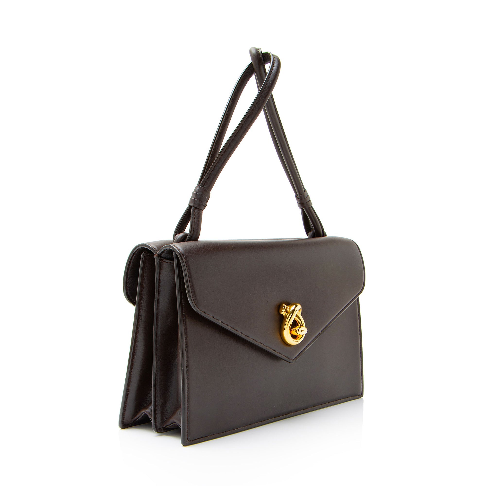 Bottega Veneta Lambskin Knot Lock Nodo Piano Top Handle - Image 2