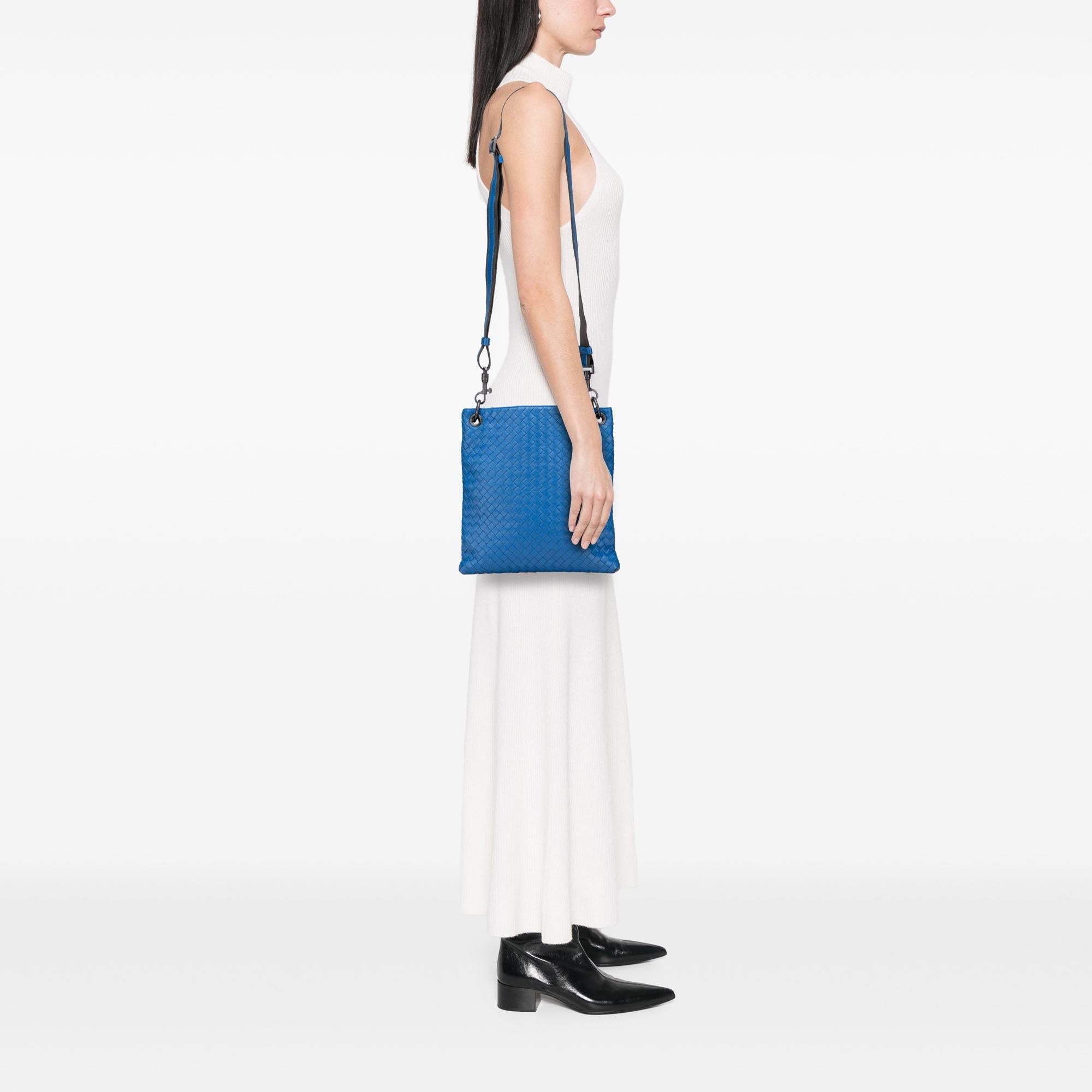 Bottega Veneta Leather Intrecciato Crossbody - Image 5