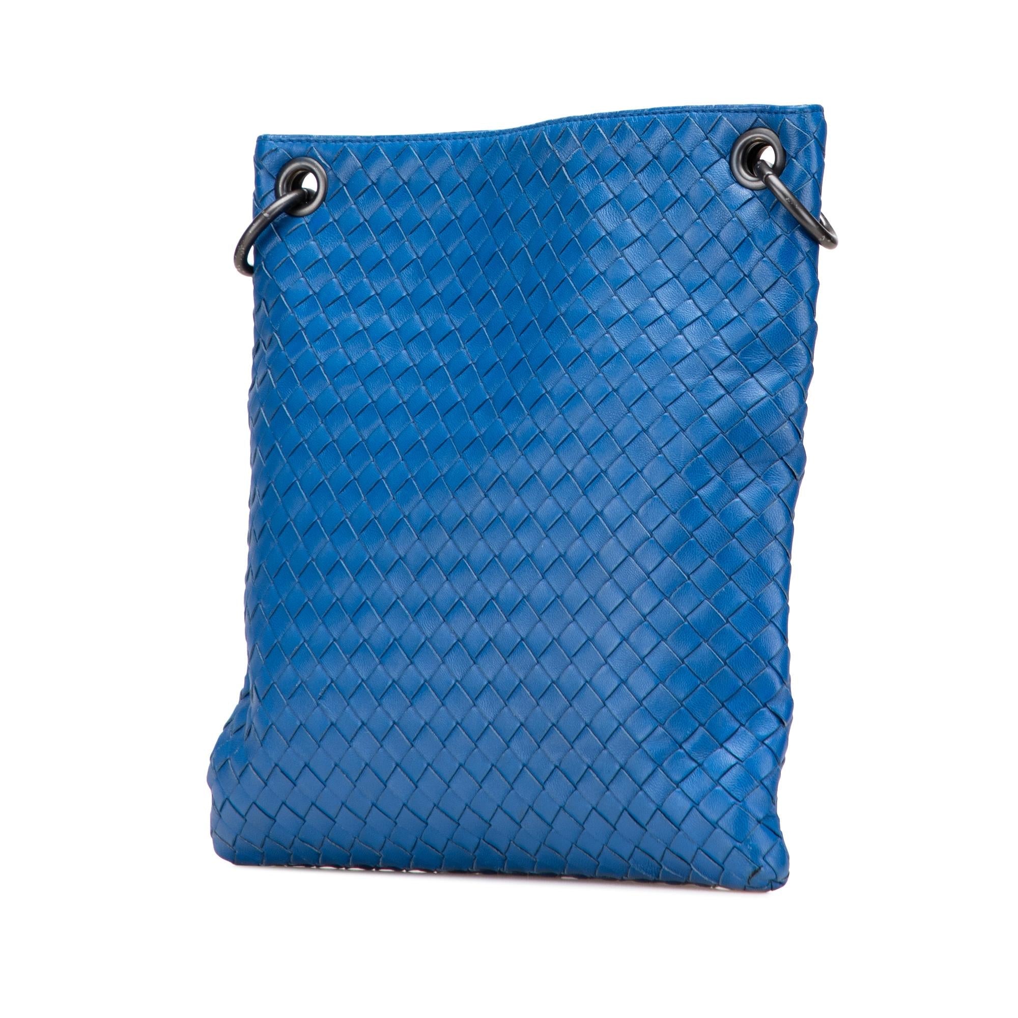 Bottega Veneta Leather Intrecciato Crossbody - Image 2