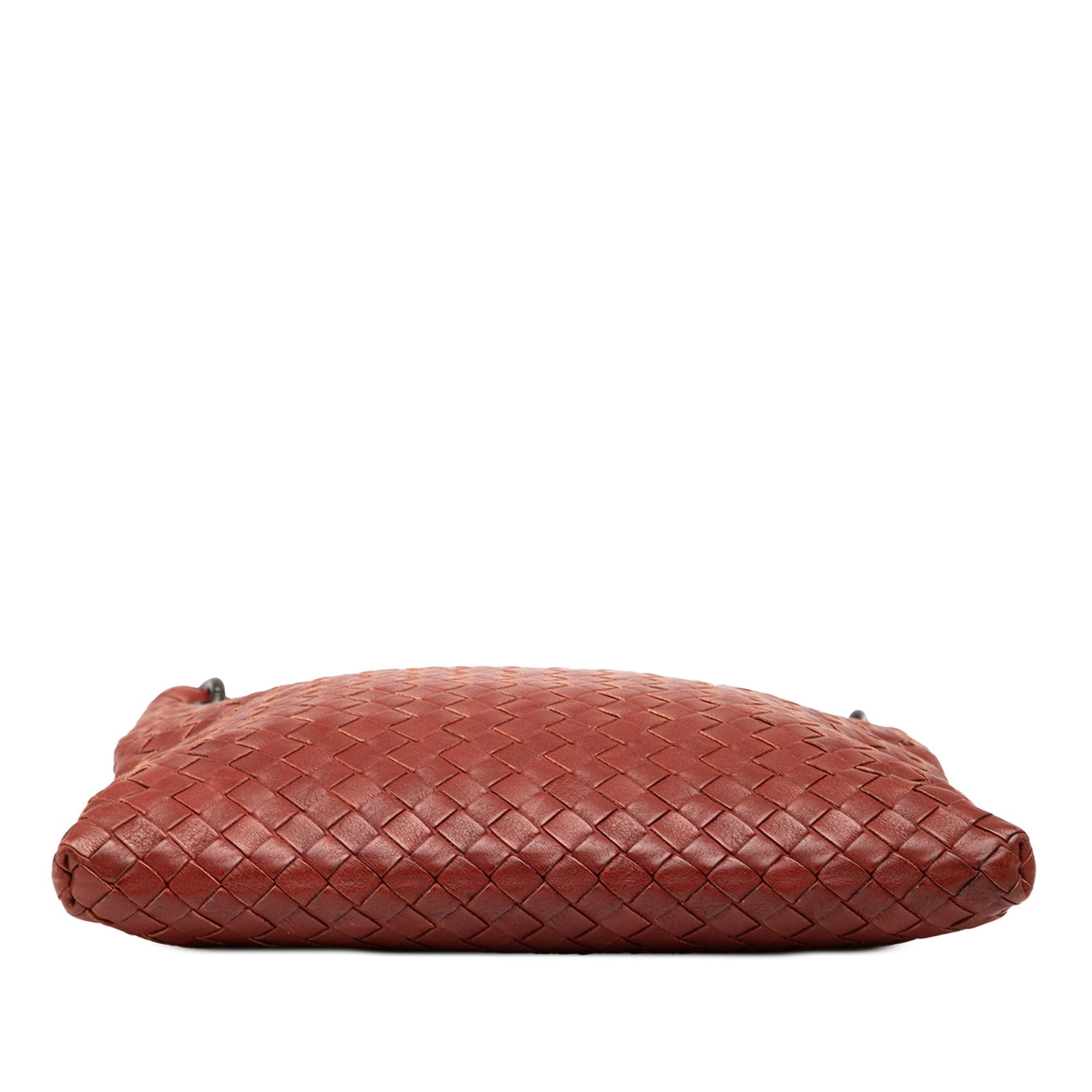 Bottega Veneta Leather Intrecciato Crossbody - Image 3